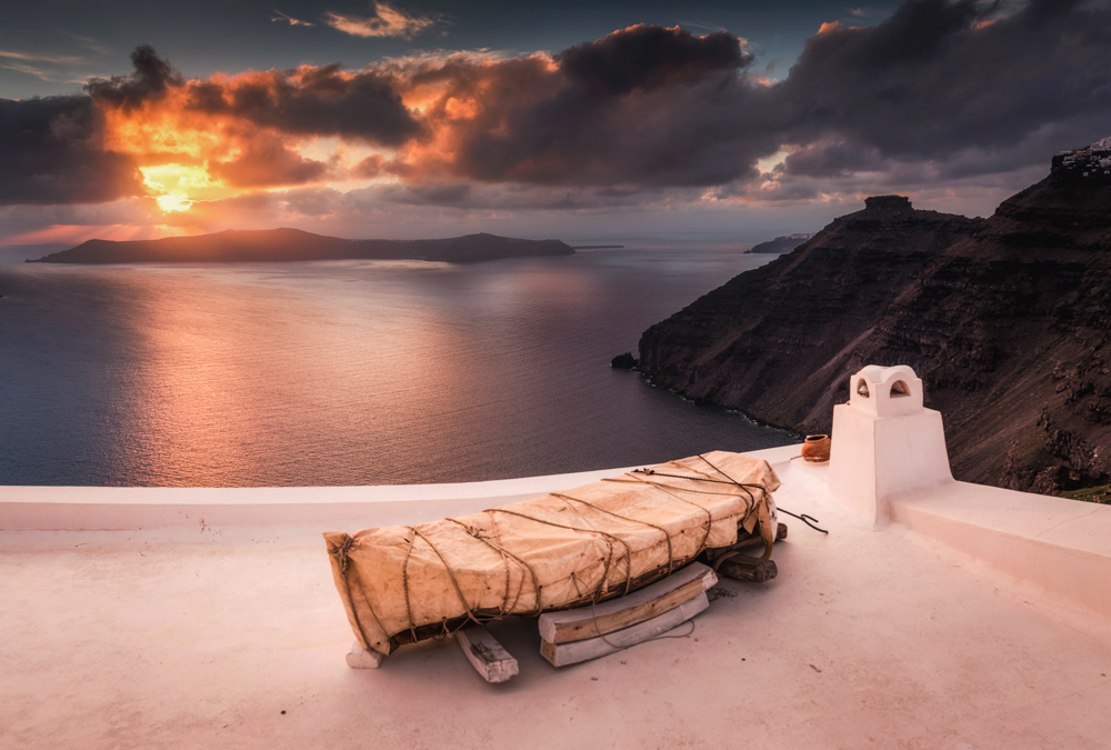 Co zobaczyć na Santorini? Panorama Thiry. Najpiękniejsze miejsca Santorini.