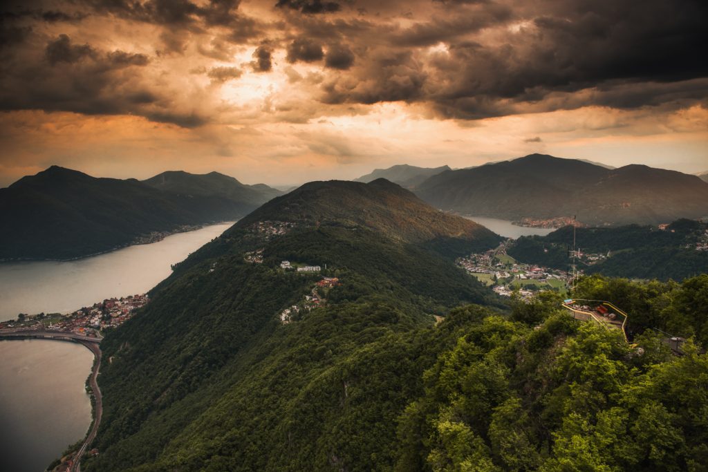 Panorama z Monte San Salvatore