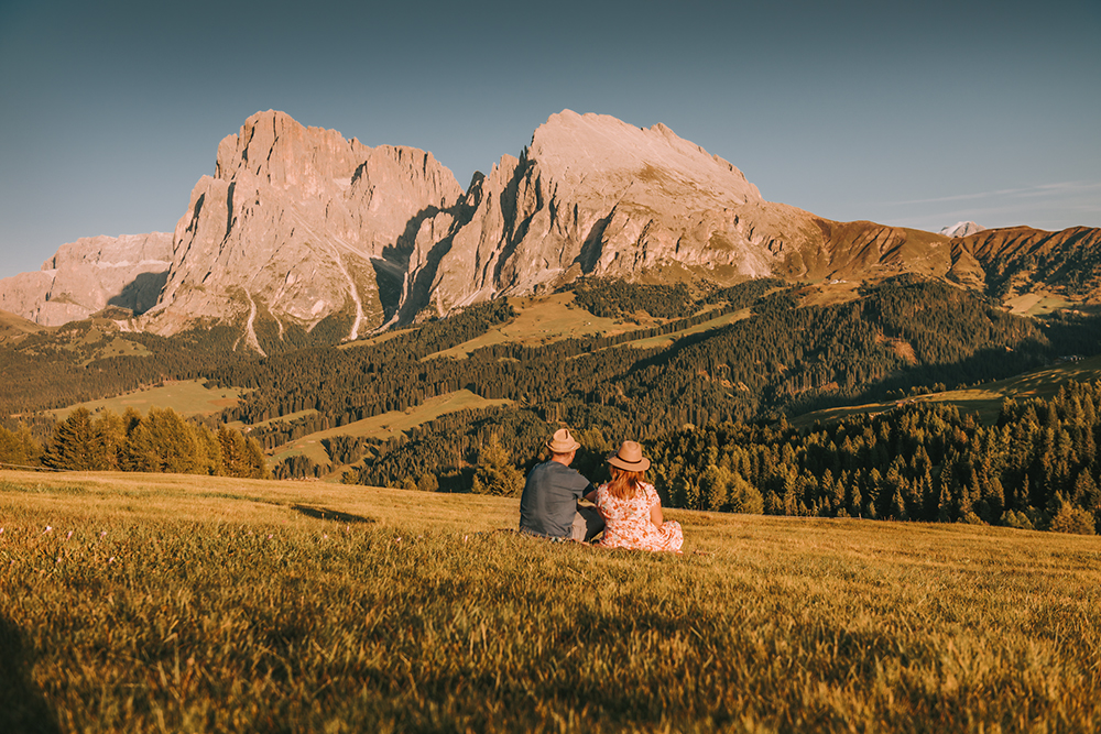 Sesja fotograficzna w Alpach, sesja zdjęciowa w Dolomitach, sesja narzeczeńska