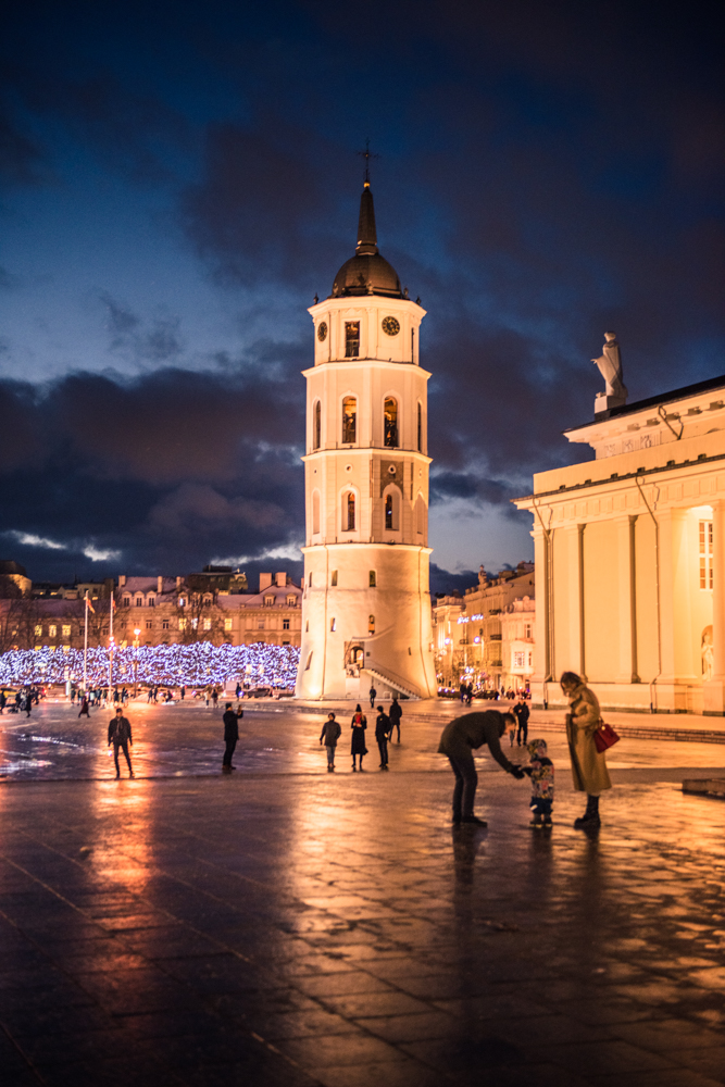 Dzwonnica w Wilnie, dzwonnica na Placu Katedralnym